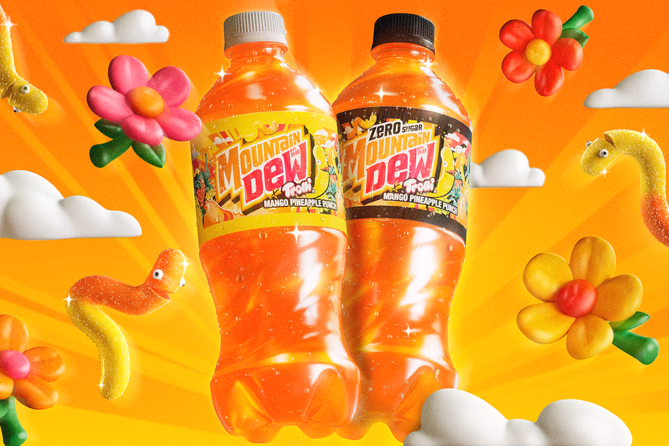 Kolaborasi Mountain Dew dan Trolli Hadirkan Mango Pineapple Punch untuk Menemani Spicy Crawlers