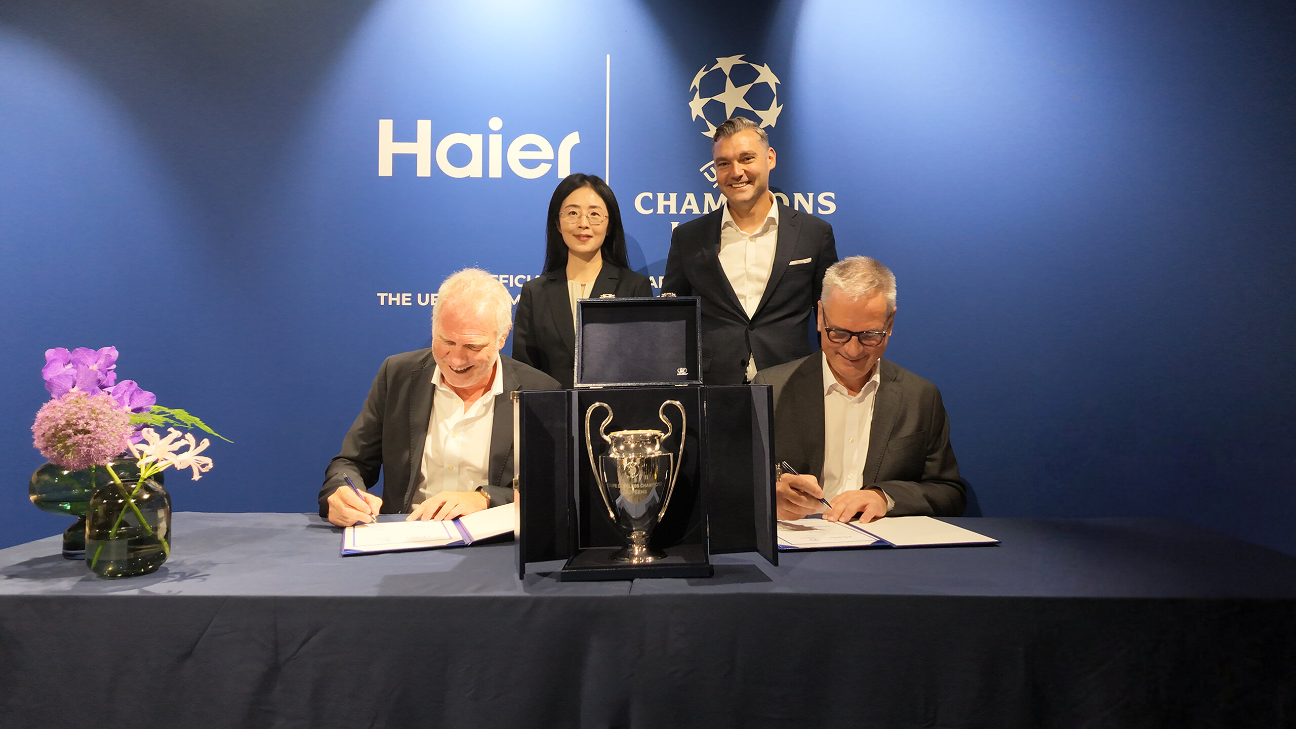 Haier Resmi Jadi Mitra Global untuk UEFA Club Competitions — Mitra Global Haier