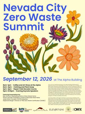 Komunitas Nevada City Gelar KTT Zero Waste untuk Menjaga Barang Tetap Beredar